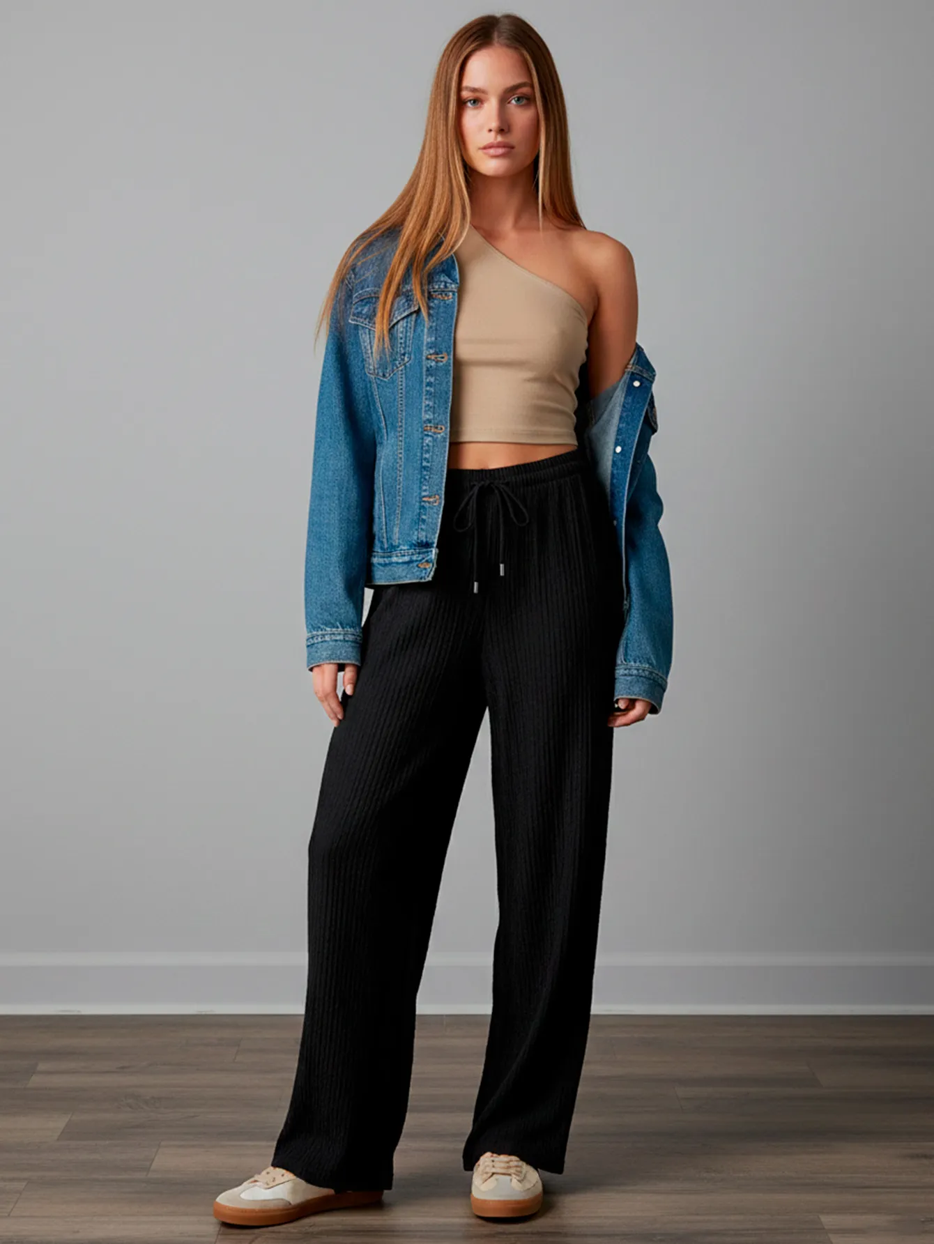 AD2625 PANTALON DE PIERNA ANCHA 9434